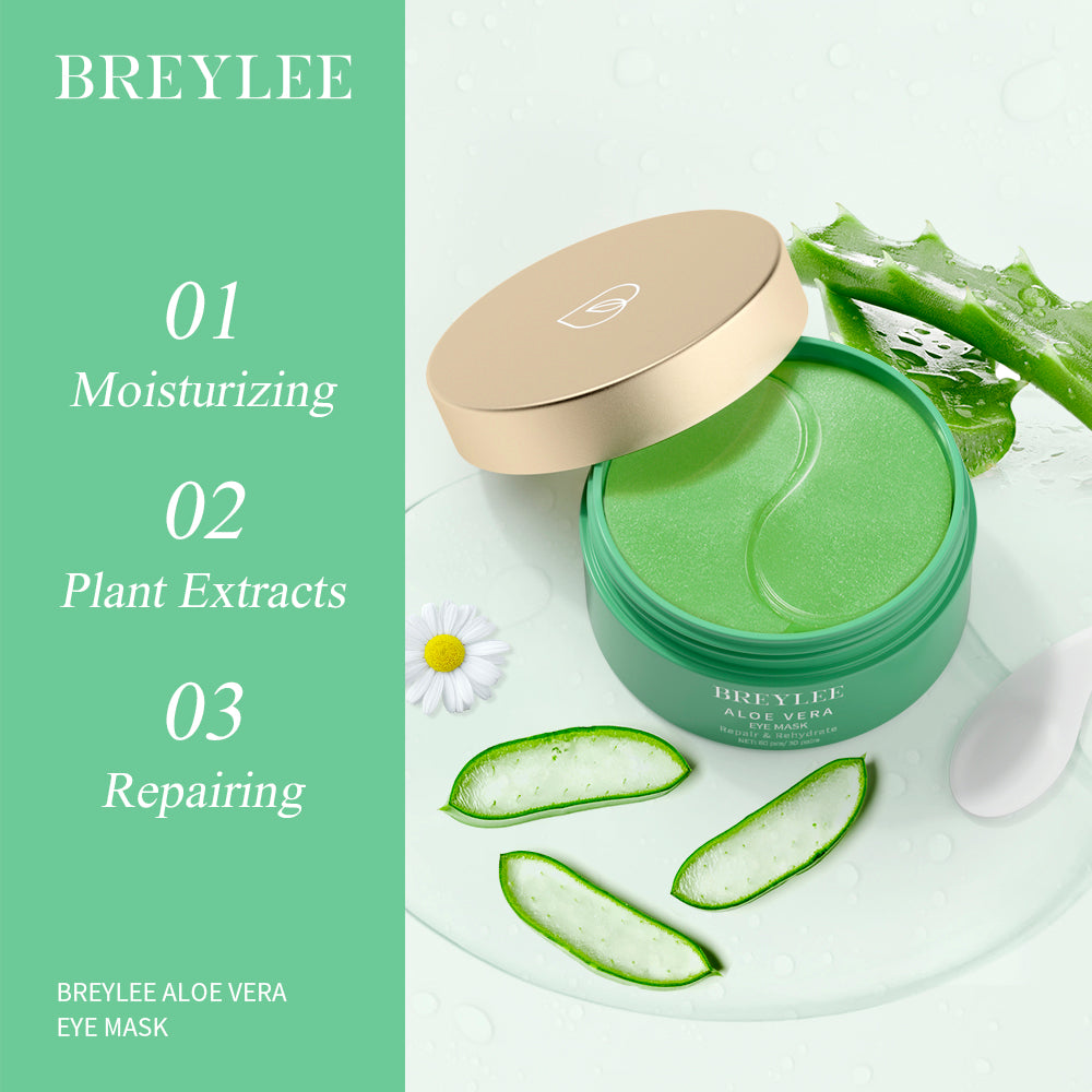 Aloe Vera Eye Mask– 60 Pcs – BREYLEE