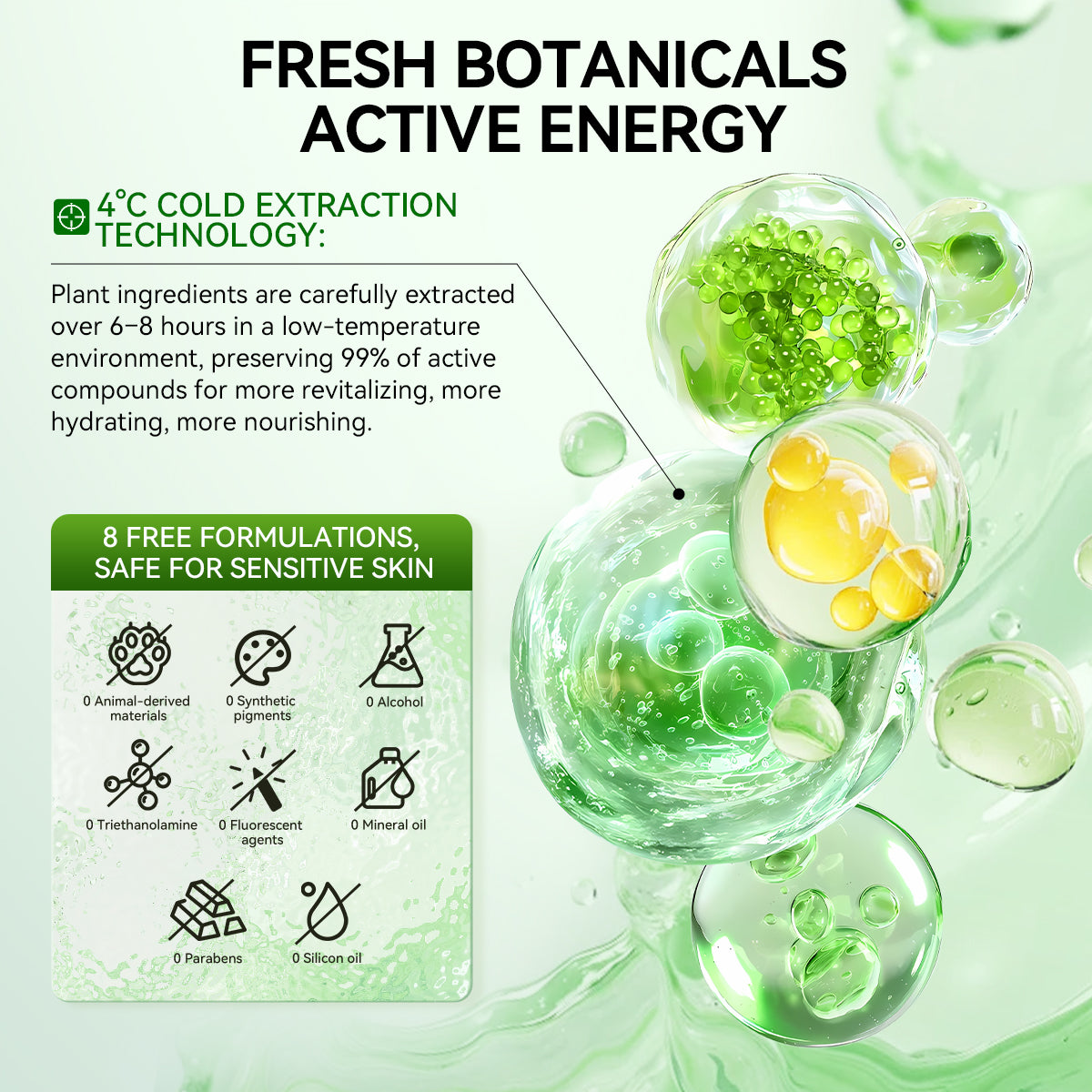 Centella Asiatica Energy Facial Mask