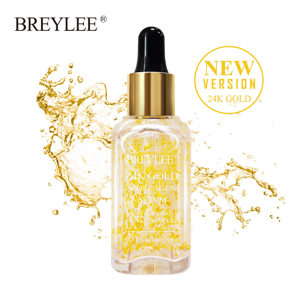 BREYLEE 24k Gold Serum Collagen Essence - Anti-aging Anti-wrinkles