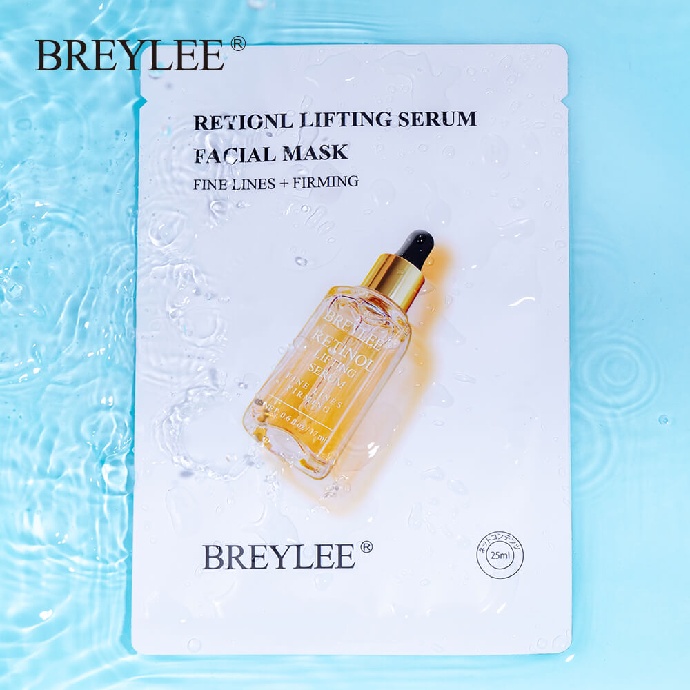 BREYLEE Retinol Serum Face Mask - Lifting And Firming