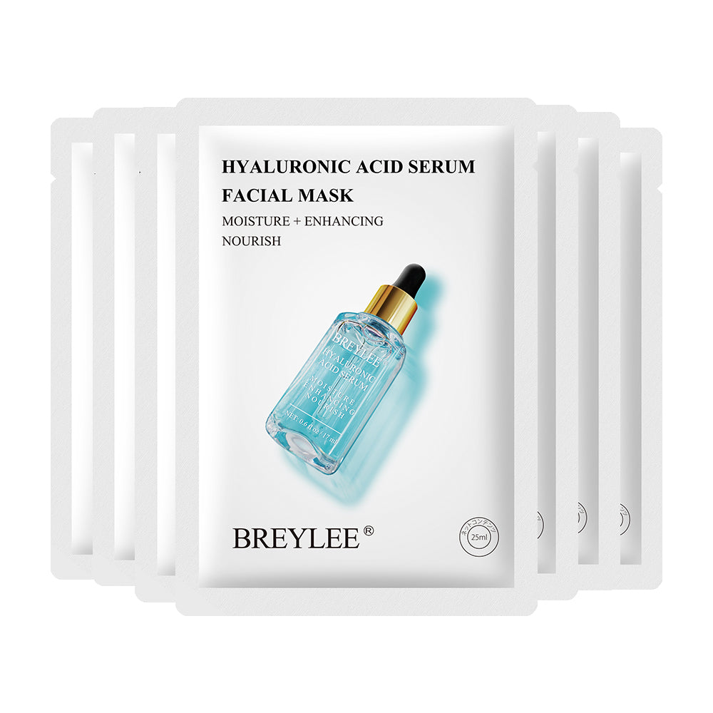 BREYLEE Hyaluronic Acid Serum Face Facial Mask - Moisture And Nourish