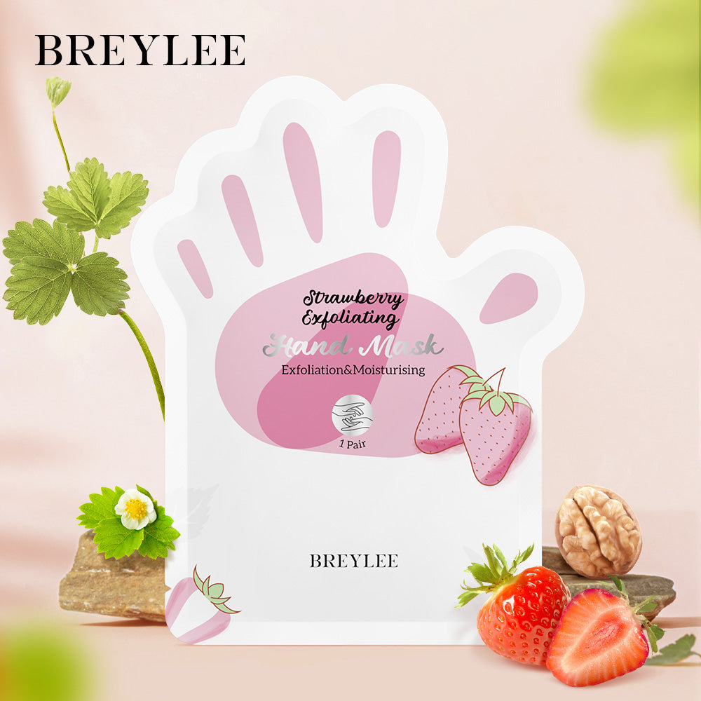 Strawberry Exfoliating Moisturizing Hand Mask