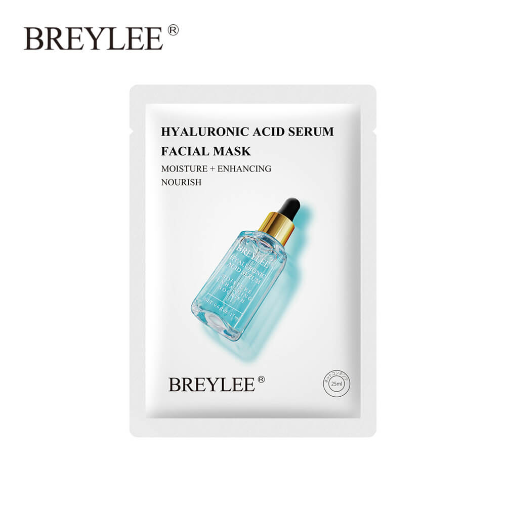 BREYLEE Hyaluronic Acid Serum Face Facial Mask - Moisture And Nourish