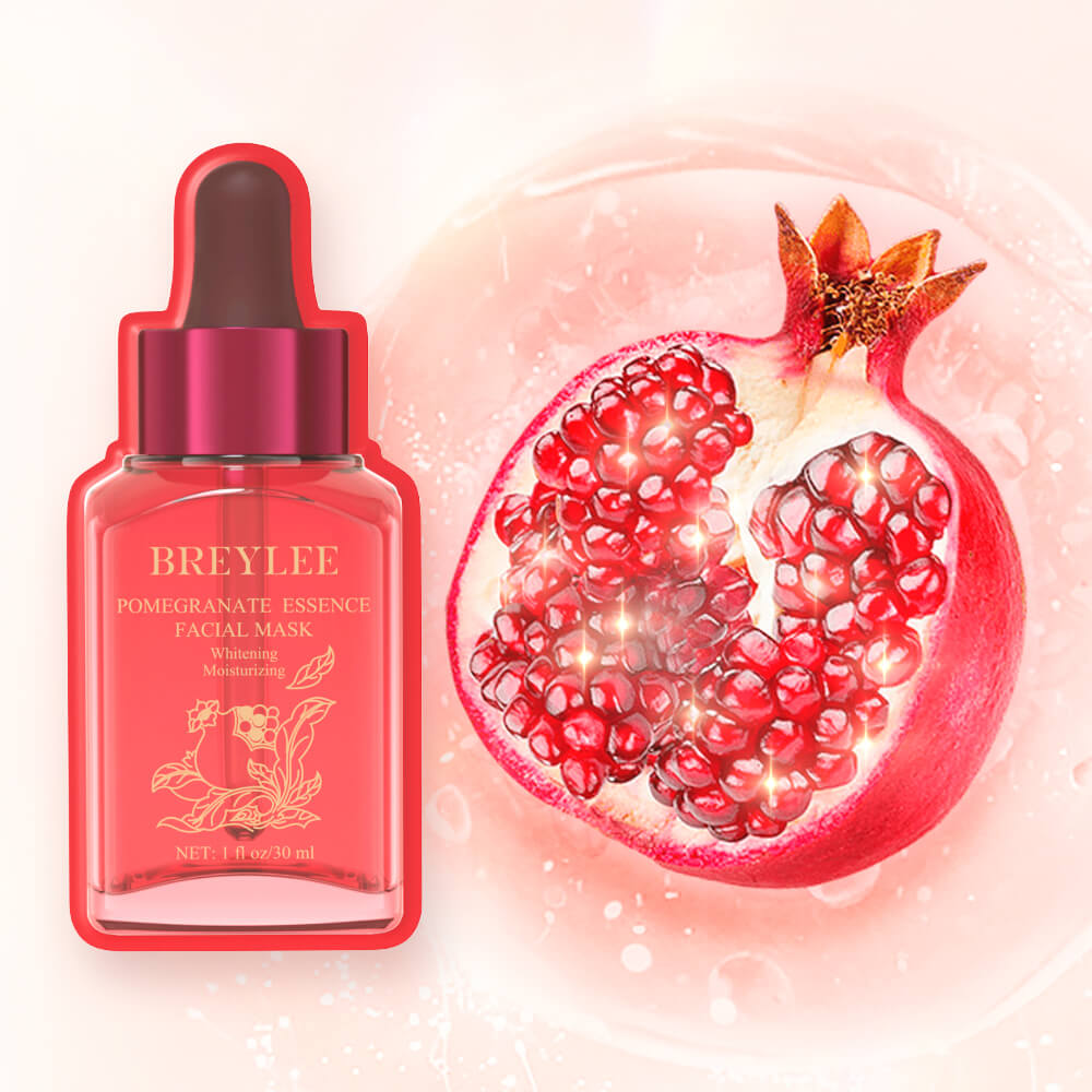 BREYLEE Pomegranate Essence Facial Mask - Whitening And Moisturizing