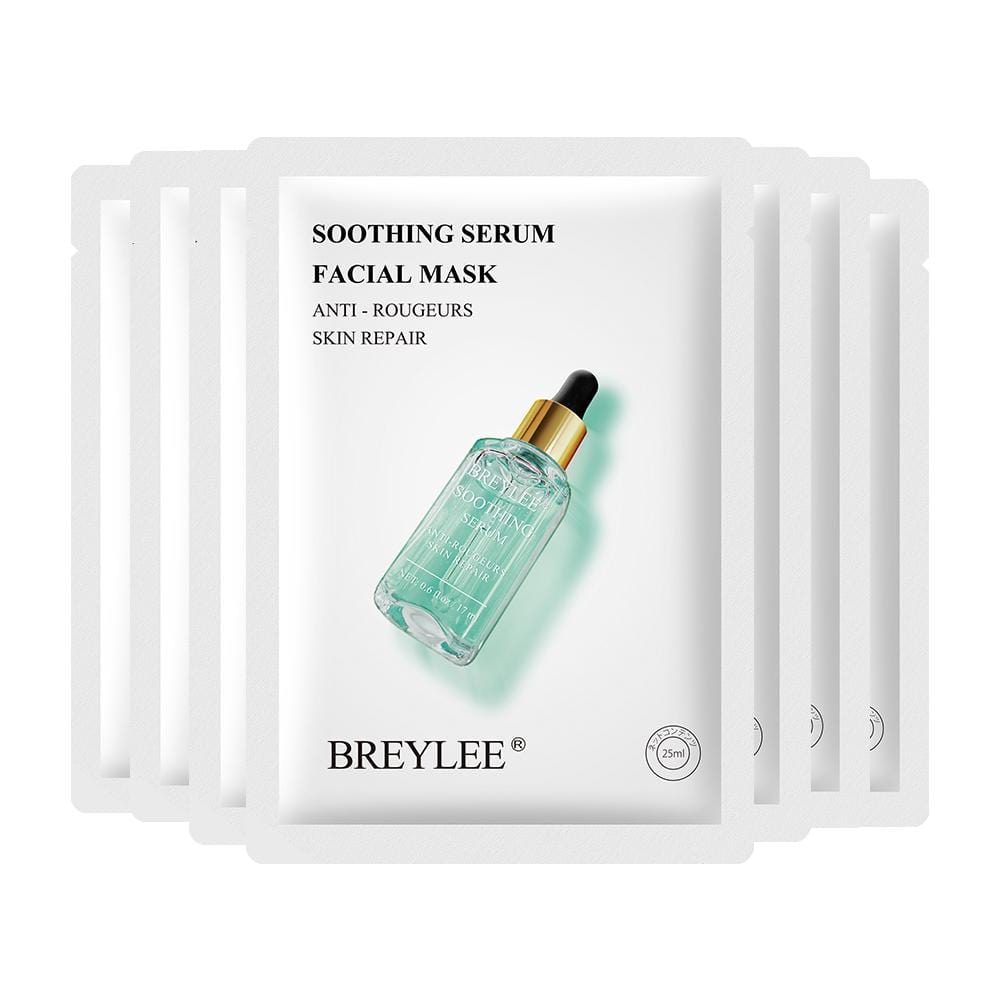 BREYLEE Soothing Serum Facial Mask - Anti-Rougeurs And Skin Repair