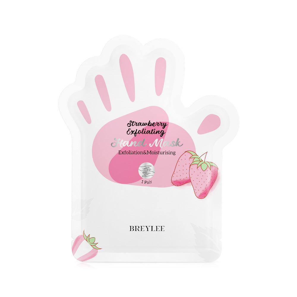 Strawberry Exfoliating Moisturizing Hand Mask